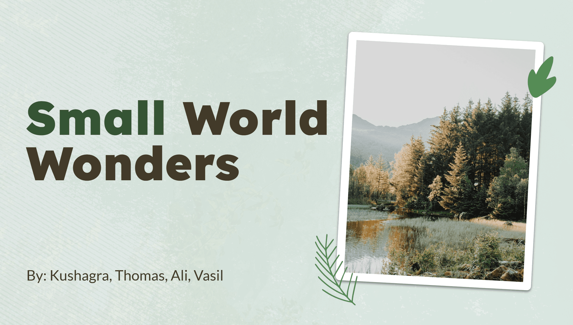 Small World Wonders preview